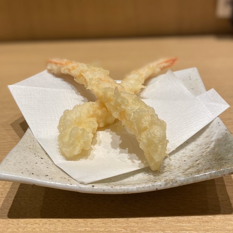 エビ(天ぷらと日本酒 明日源 伏見店)