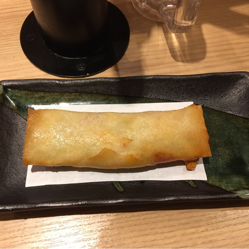 クラムチャウダー春巻(うどん酒場七右衛門　新伝馬町店)