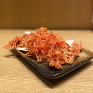 紅しょうが(天ぷらと日本酒 明日源 伏見店)