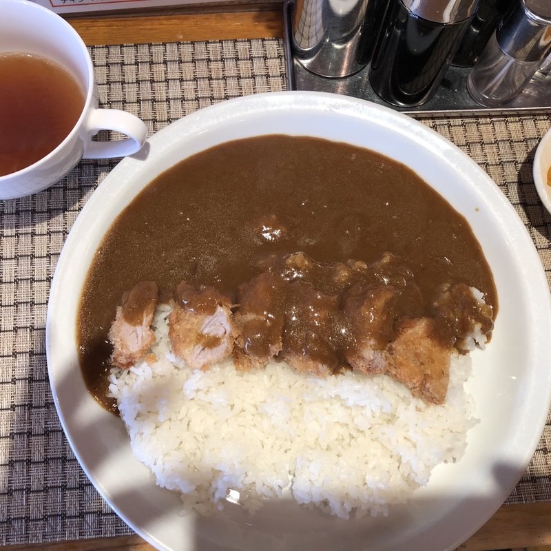 カツカレー(洋食 八坪亭)