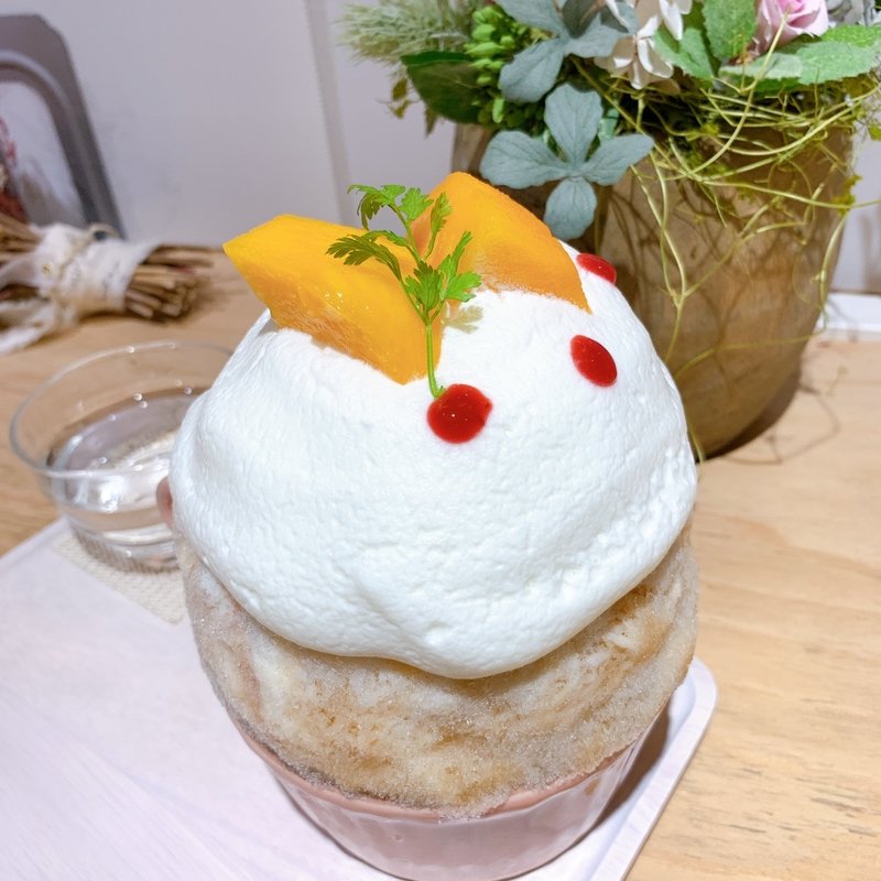 黄金桃とミルクティー(ほうせき箱 )