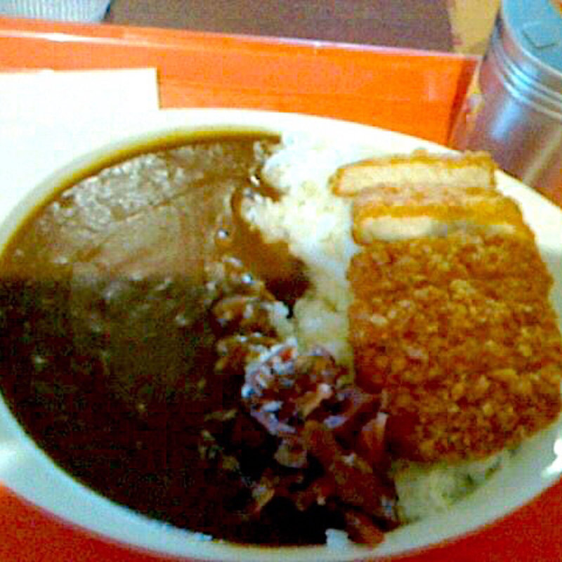 カツカレー(カーリーちゃんカレー)