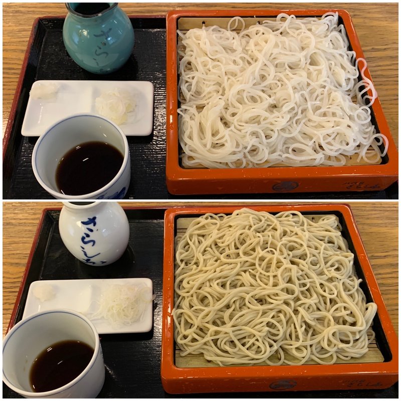 更科そば&もりそば(総本家更科堀井 本店)