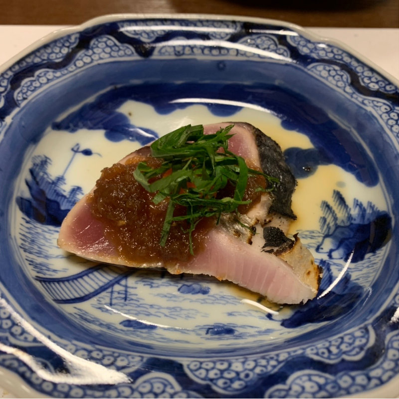 カツオのタタキ(たけや)