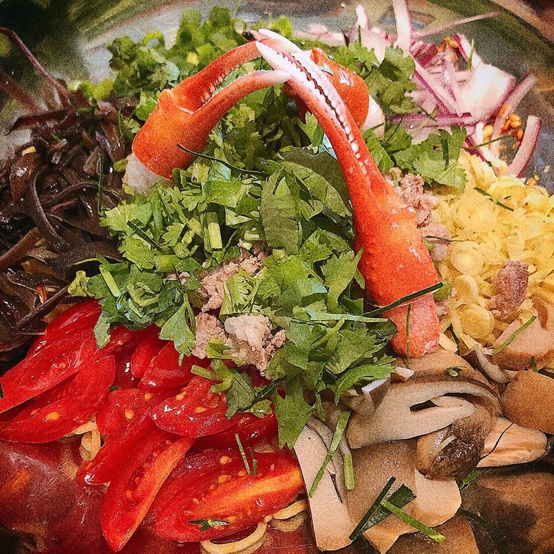 ヤムそば(asian kitchen cafe 百福)