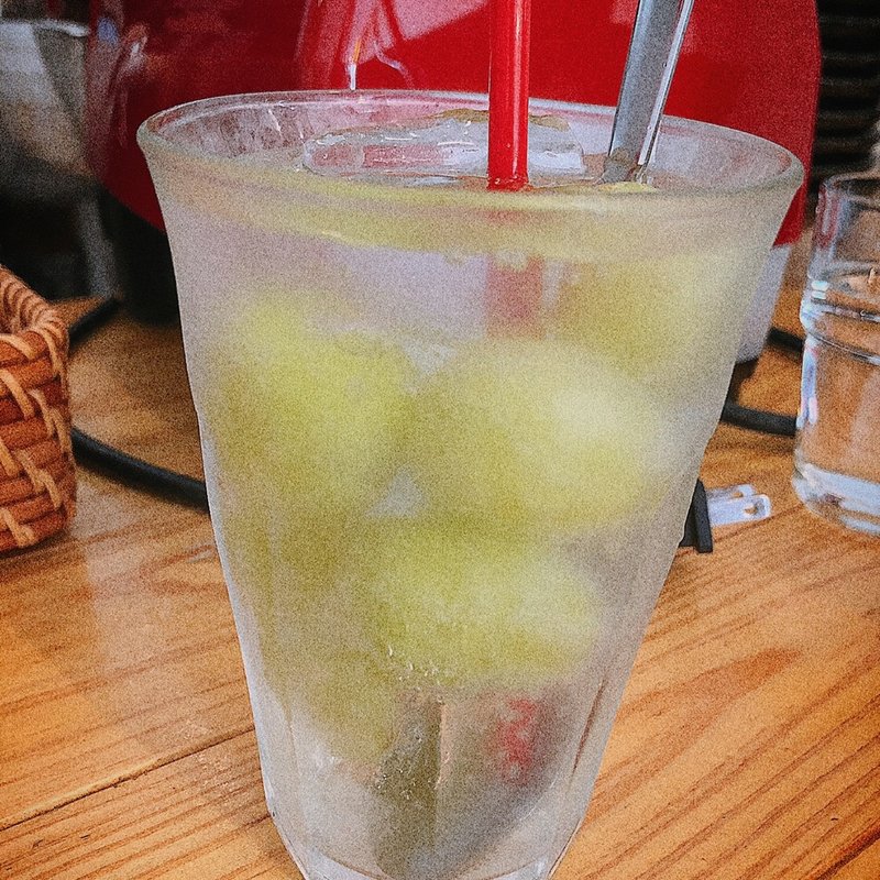 マスカットソーダ(cafe Kiss shot)