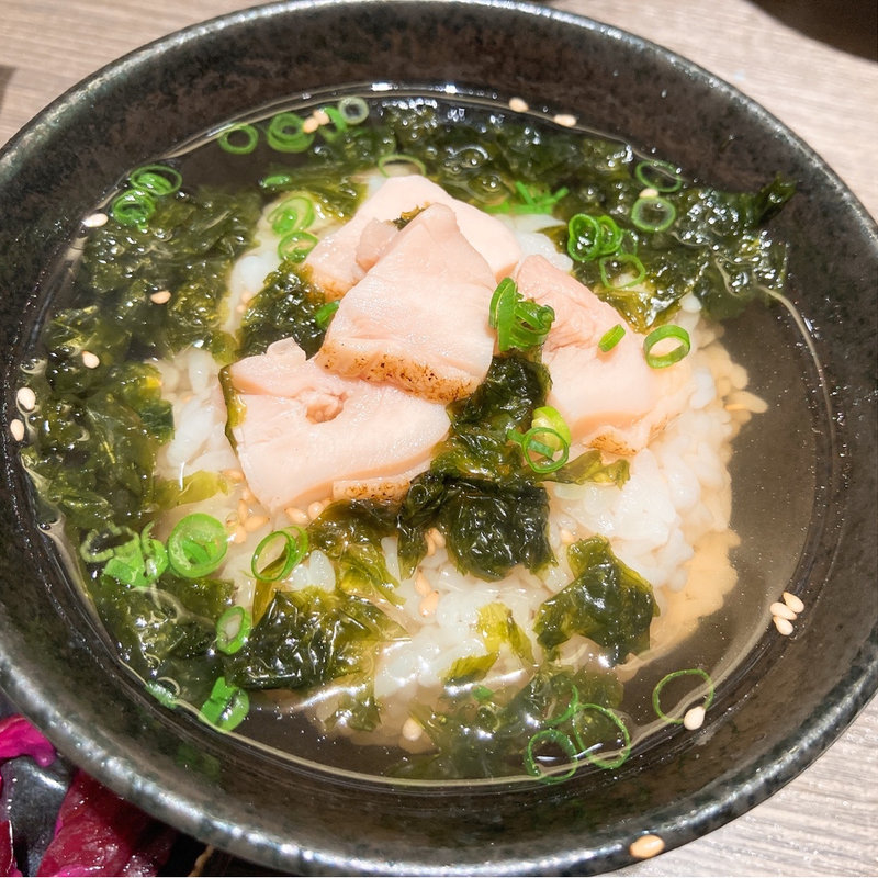 鶏茶漬け(焼きとり 一鶏 )