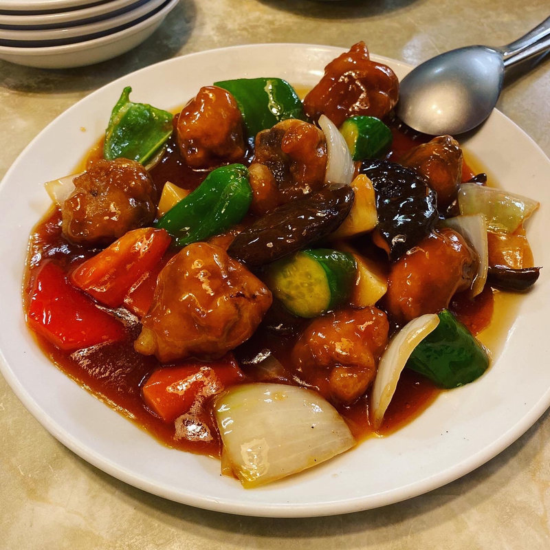 イベリコ酢豚(水新菜館 （ミズシンサイカン）)