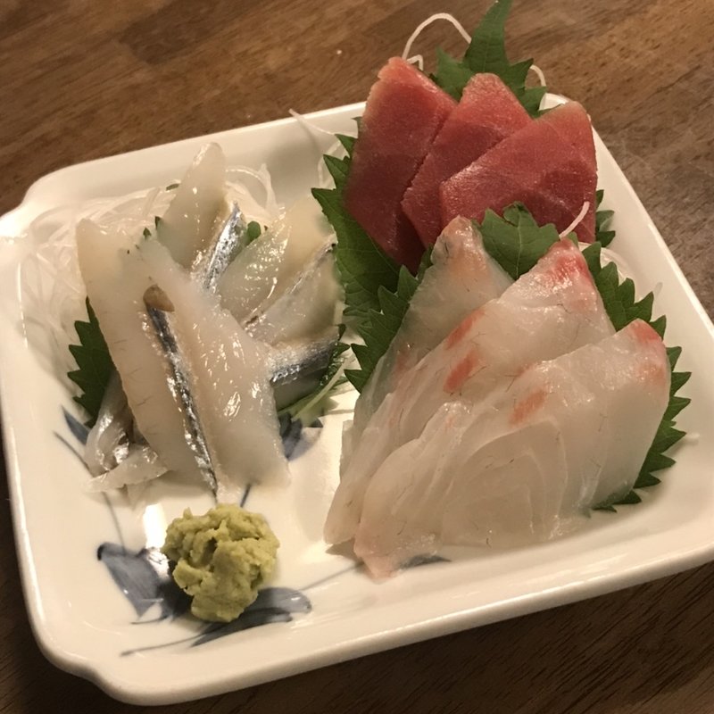 おまかせ三点盛　小(魚匠屋)