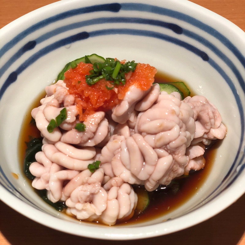 白子ポン酢(魚がし鮨 田町本店 （うおがしすし）)