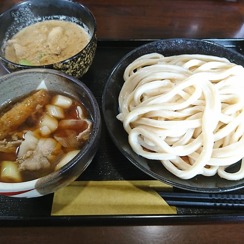 Wつけ汁 (肉･ごま)(武蔵野うどん　真打)
