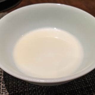 杏仁豆腐　生姜と蜂蜜のシロップ(series)