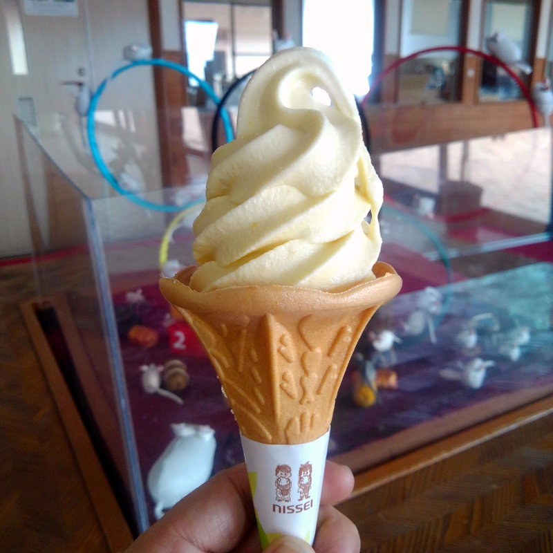 とうもろこしソフトクリーム(道の駅よねやま ふる里センターY・Y （ミチノエキヨネヤマ フルサトセンターワイワイ）)