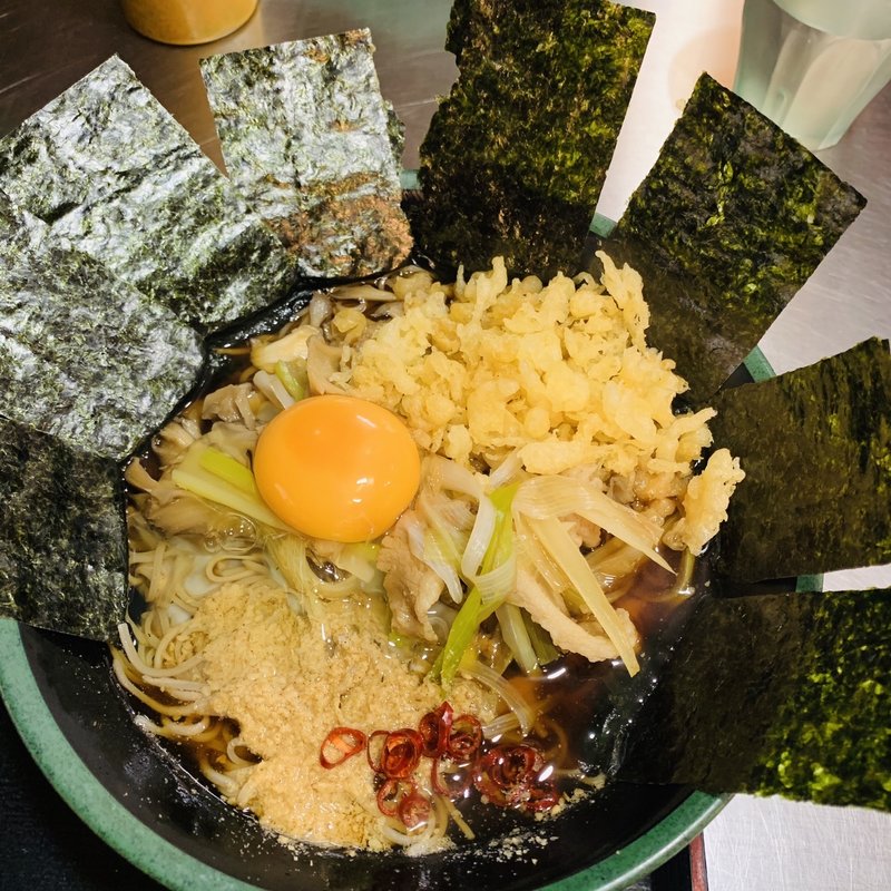 肉舞茸そば(ゆで太郎 本所吾妻橋店  )