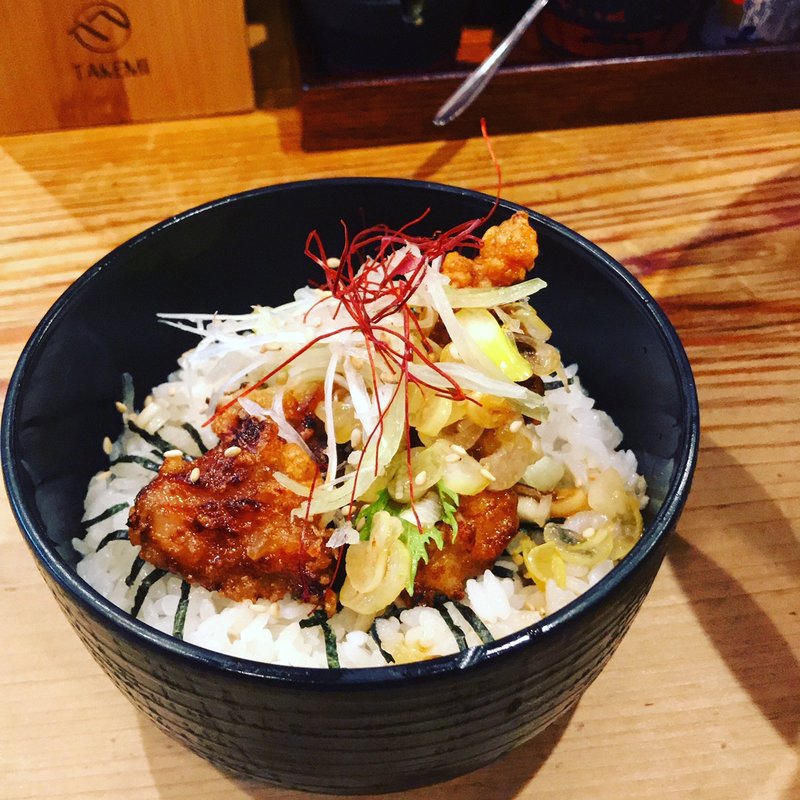 唐揚げ丼(鶏そば そると)