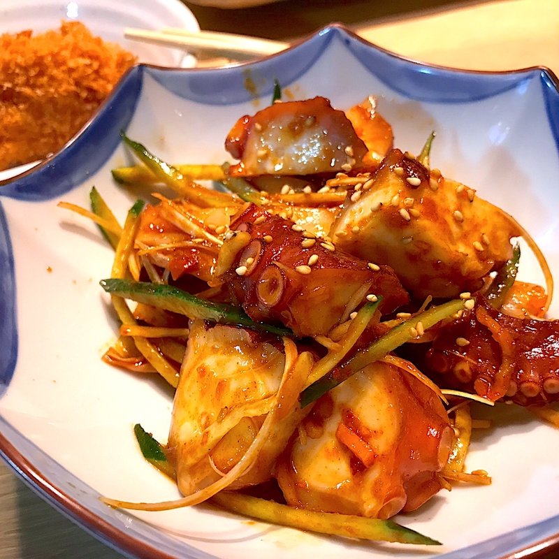 韓国風タコブツ(魚金醸造)