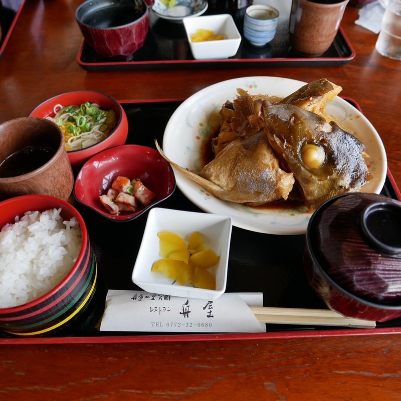 あら煮定食(舟屋)