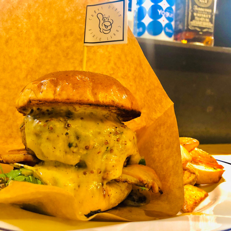 アピットチーズバーガーセット(Upit)