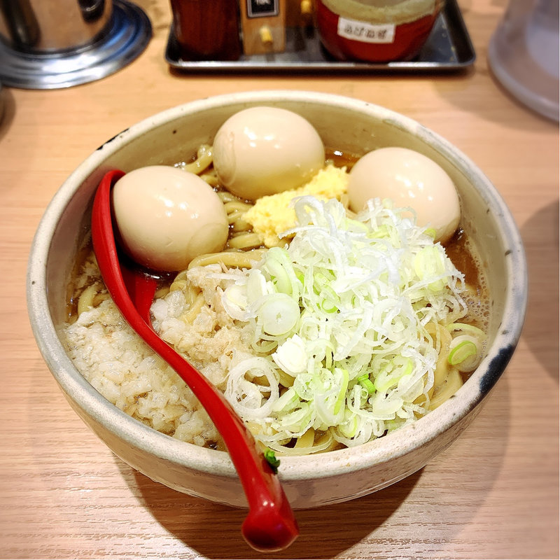 かけらーめん(鶏と魚だしのつけめん哲 溝の口店)