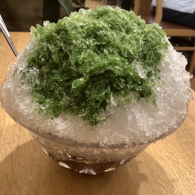 氷宇治(あんみつ みはし アトレ上野店)