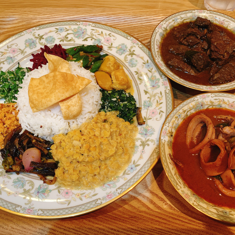 カレー2種盛(Curry シバ)