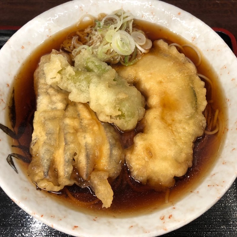 野菜天そば(そばよし 京橋店)