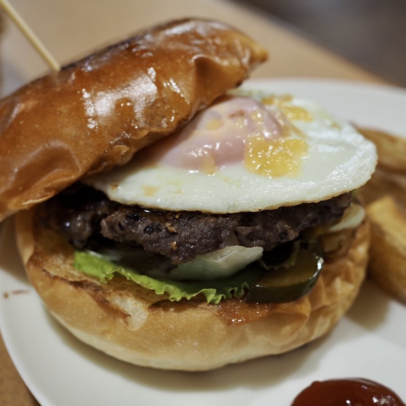 テリヤキエッグバーガー(香留壇)