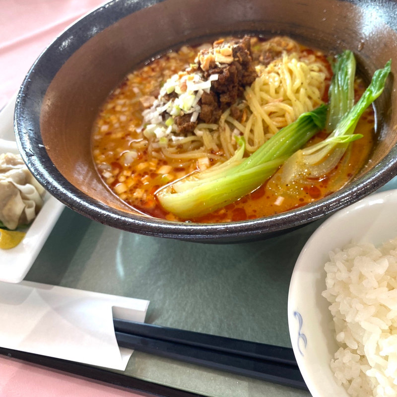 冷し担々麺（ライス付）(千歳カントリークラブ )