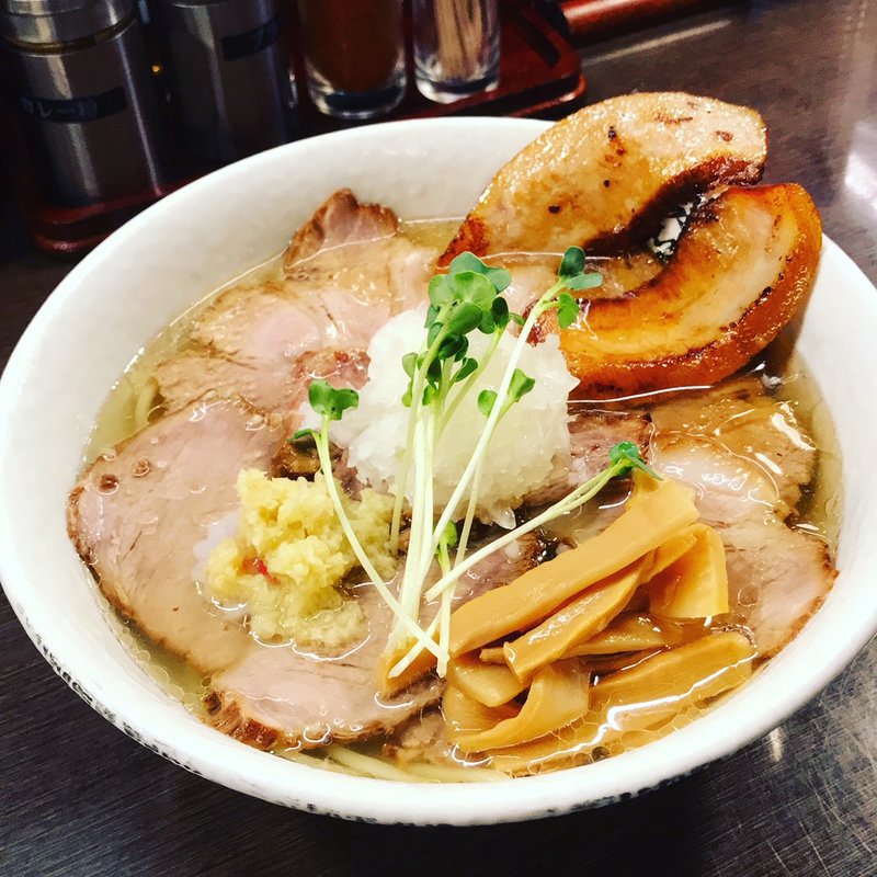 肉そば(塩)(肉そば総本山神保町けいすけ )