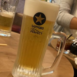 生ビール(中国料理 もみぢ)