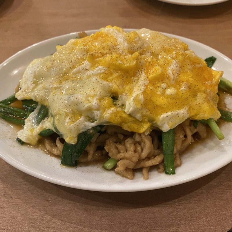 ニラ玉(中国料理 もみぢ)