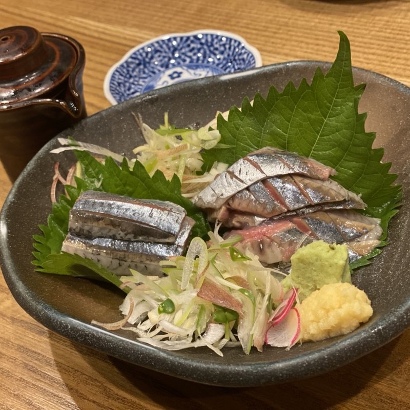 秋刀魚刺し(おばんざいカエル )