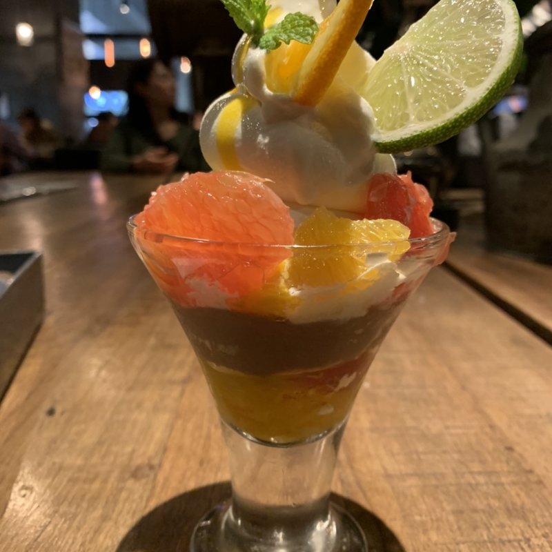 柑橘とチョコレート　ピスタチオソフトクリーム(イニシャル （INITIAL）)