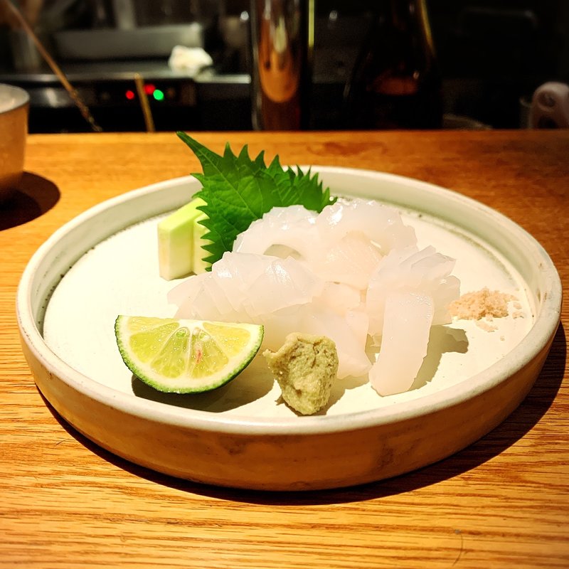 あおりいかお造り(高太郎 （こうたろう）)