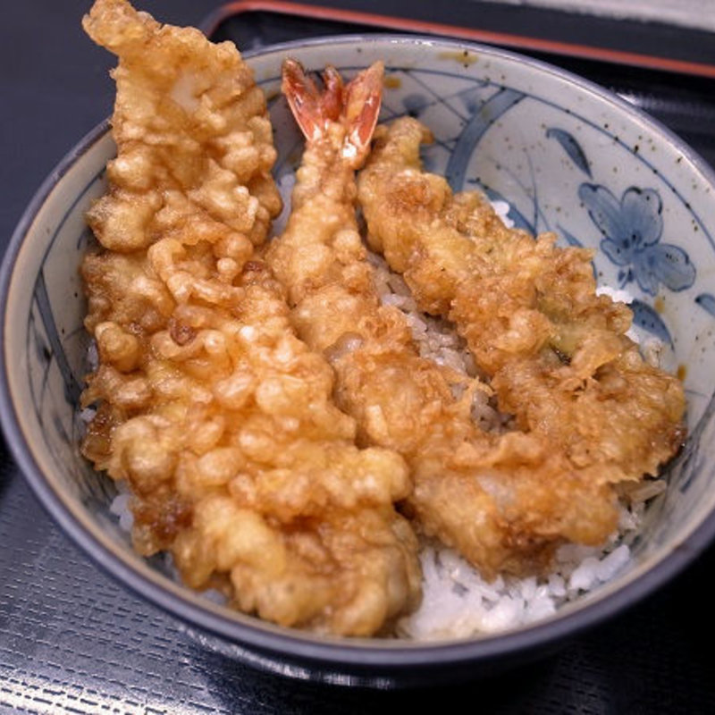 天丼(立喰いそば 山吹)