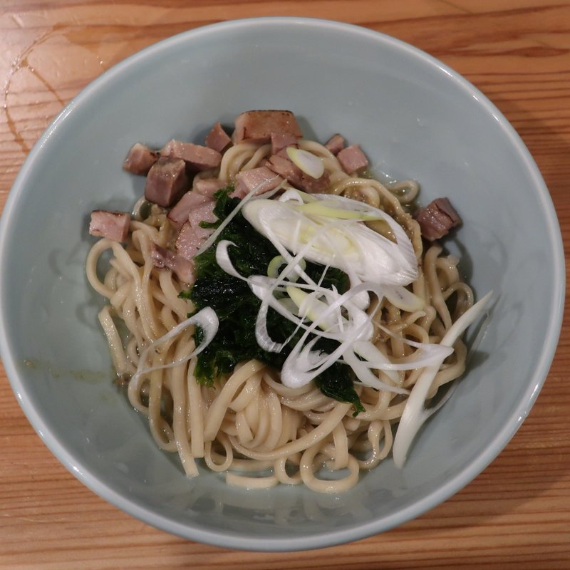 かきまぜそば(冷・太麺)(魚焚)