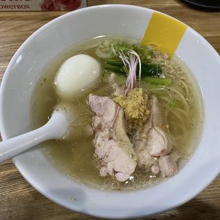 塩生姜らー麺(塩生姜らー麺専門店MANNISH亀戸店)