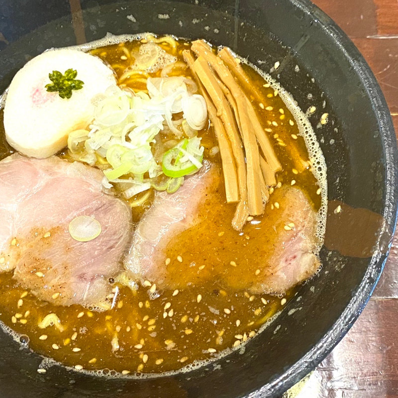 桜そば/辛いさば正油(ラーメン 桜香)