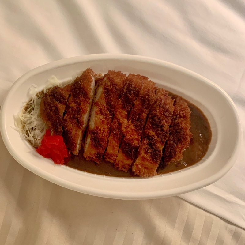 Lカツカレー（ミニサイズ）(チャンピオンカレー 玉鉾店)