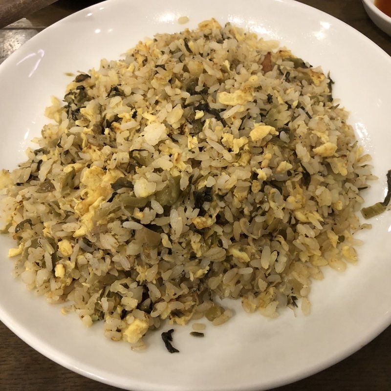 じゃこ高菜炒飯(上海バール)