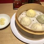 小籠包 & 麺セット(京華小吃 仙台)