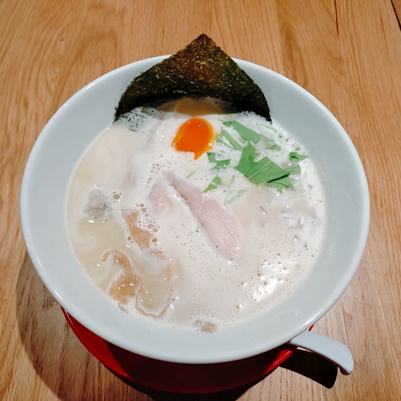 鶏白湯そば(クラフトビールとさつま極鶏食堂 コクメイ)