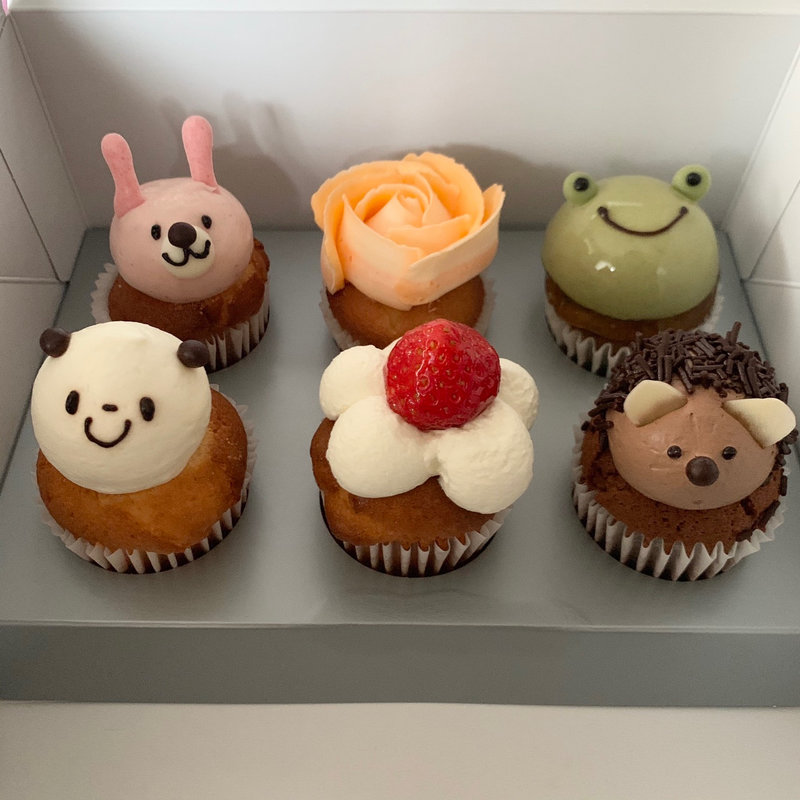 6個入りBOX(フェアリーケーキフェア 東京駅グランスタ店)