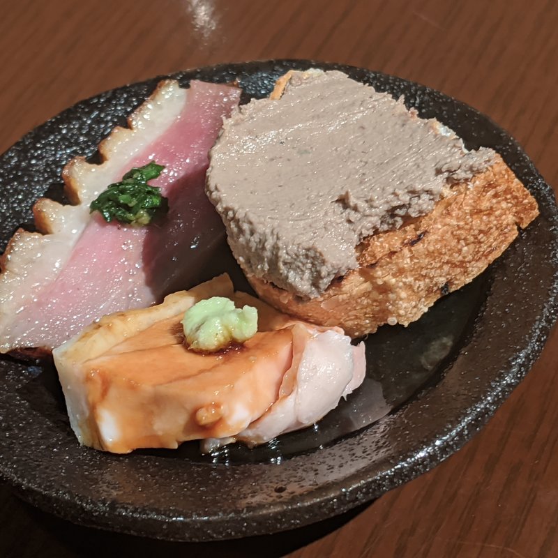 おつまみプレート(里葉亭)