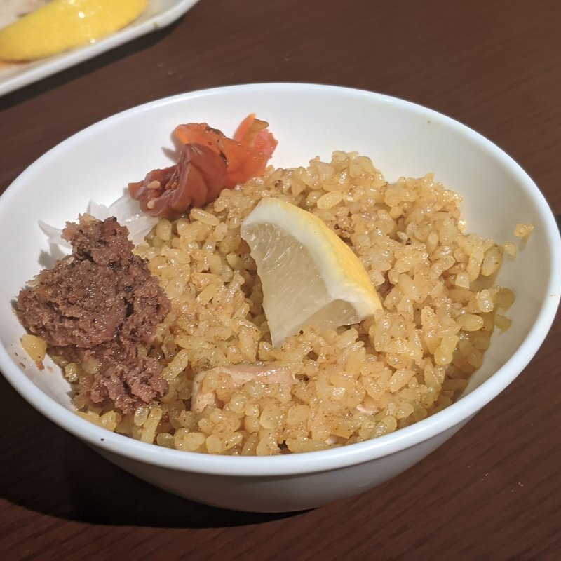 カレーピラフ(里葉亭)