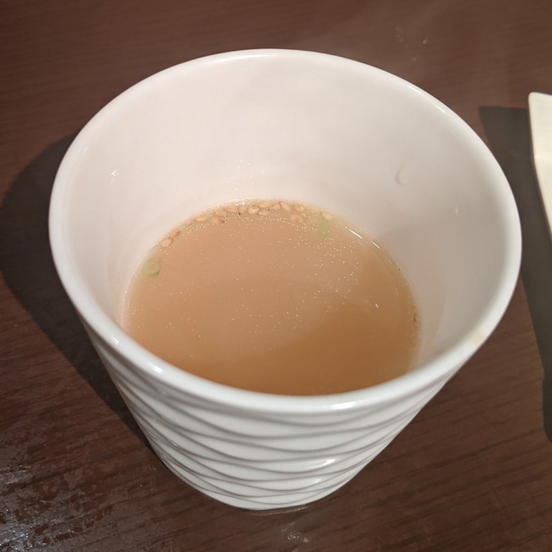 鳥ガラスープ(里葉亭)