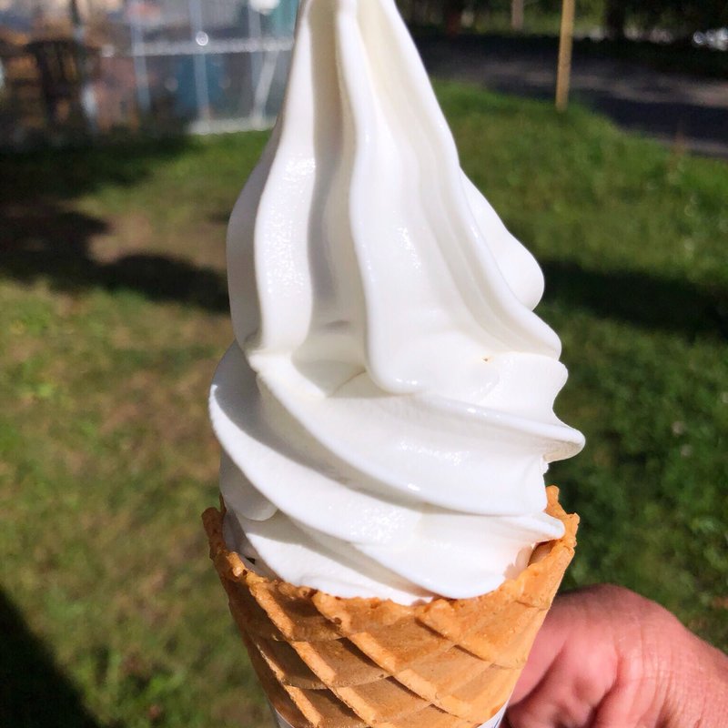 ソフトクリーム(のぼりべつ酪農館)