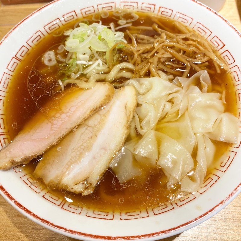 中華そば醤油　ワンタン(きたかた食堂 神保町店)