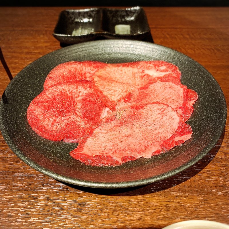 牛タン塩(焼肉市場めぐろや本店)