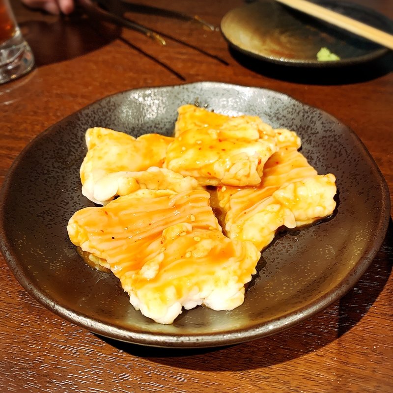 和牛ホルモン(焼肉市場めぐろや本店)
